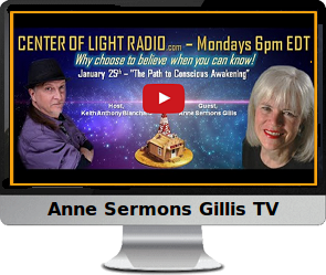 Click to watch Anne's interview with Keith Anthony Blanchard, The-Path-to-Conscious-Awakening.