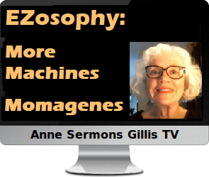 Clck to watch Anne's video, EZosophy: More Machines - Momagenes.