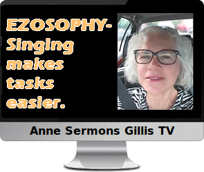 Clck to watch EZOSOPHY - Singing makes tasks easier.