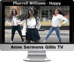 Clck to watch Pharrell Williams - Happy video.