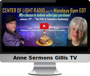 Click to watch Anne's video, "The Path To Conscious Awakening."