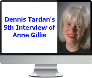 Click to listen to Dennis Tardan's 5th interview of Anne Sermons Gillis.