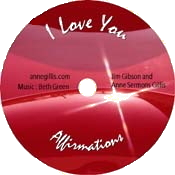 Click the CD to download your free MP3 Valentine's Day "I Love You" Gift from Anne.