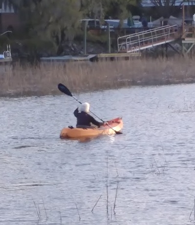 Anne Kayaking