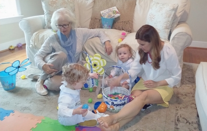 Grandma, Daughter, and Twins