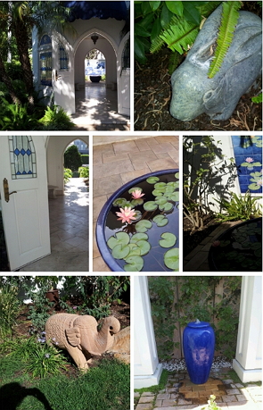 Photos from the Yogananda Self-Realization Fellowship campus